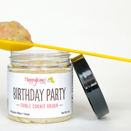 Jar of Edible Cookie Dough - Birthday Party Flavor