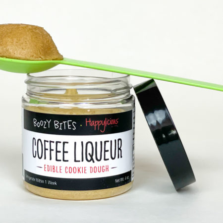 Jar of Edible Cookie Dough - "Coffee Liqueur" Flavor
