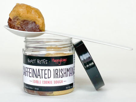 Jar of Edible Cookie Dough - "Caffeinated Irishman" Flavor