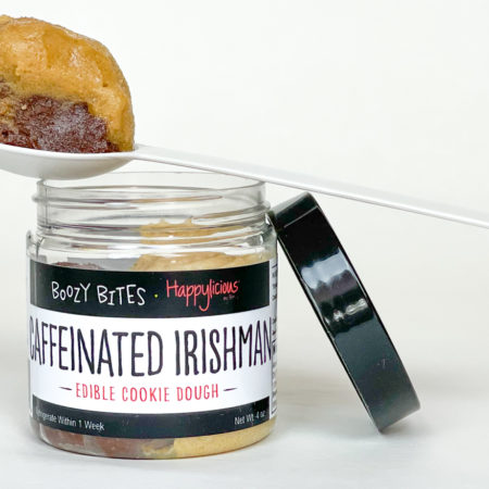 Jar of Edible Cookie Dough - "Caffeinated Irishman" Flavor