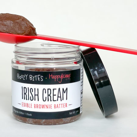 Jar of Edible Brownie Batter - Irish Cream Flavor