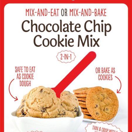 Front Label of Chocolate Chip Cookie Mix
