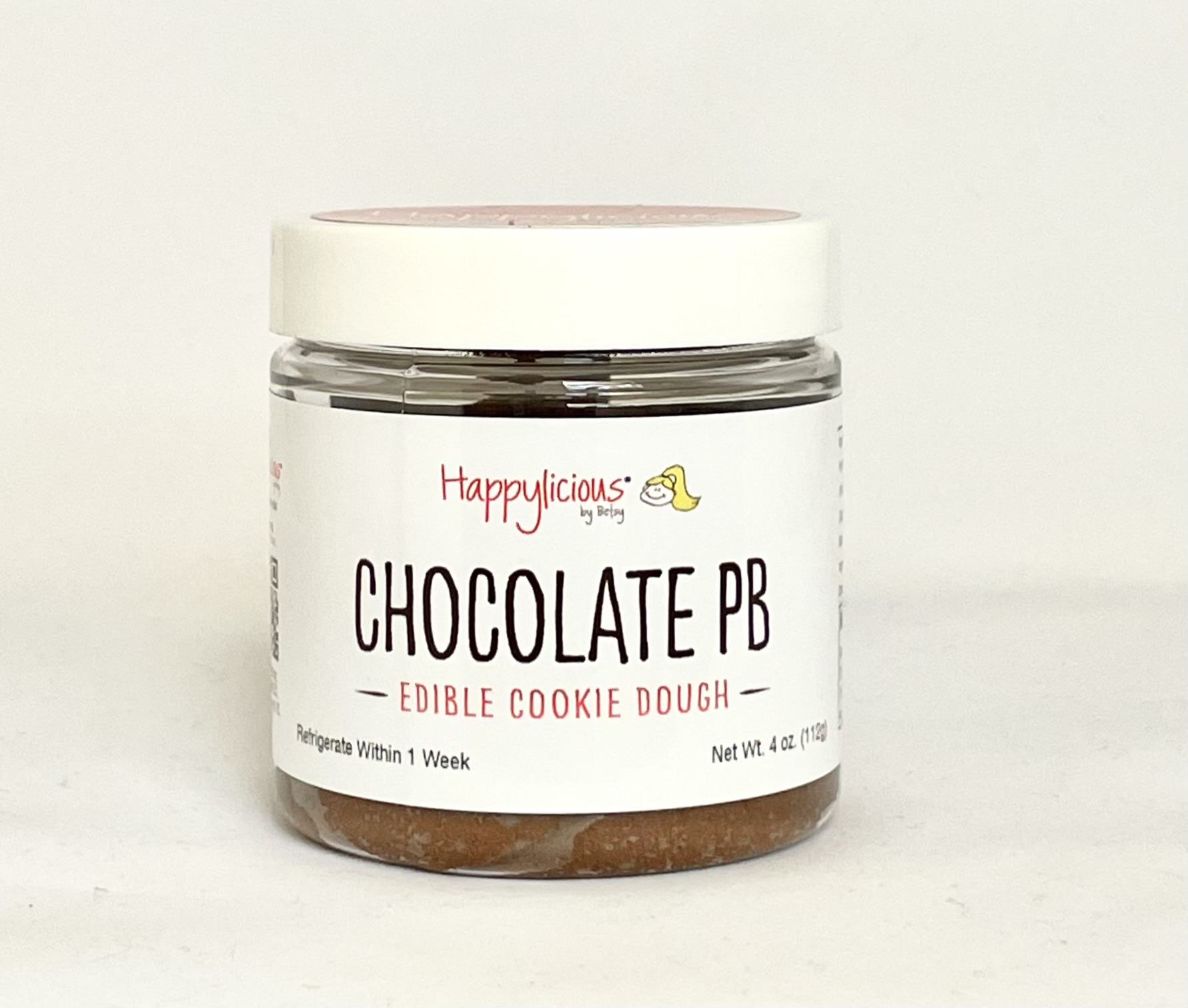 Chocolate PB Edible Cookie Dough - Happylicious by Betsy